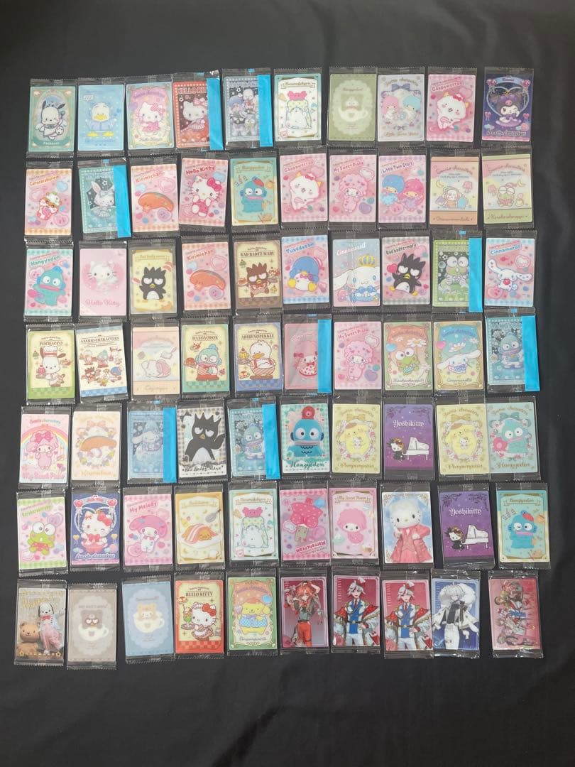 ◆【まとめ売】サンリオキャラクターズ サンリオ関連 ウエハース カード 130枚