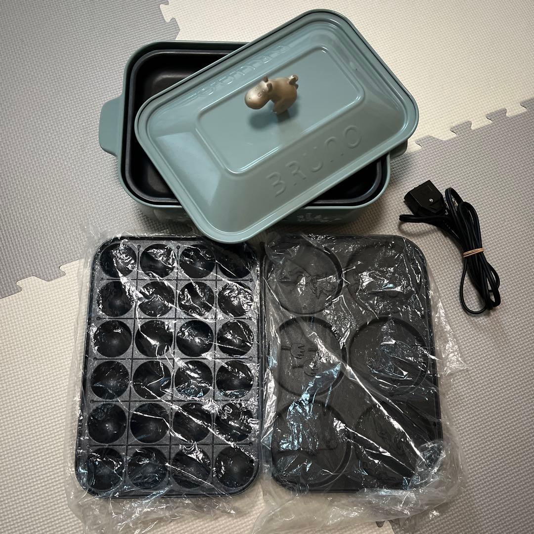 最終値下げ！説明書付き　ブルーノ　ムーミン　ホットプレート