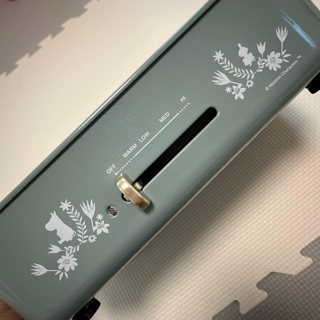 最終値下げ！説明書付き　ブルーノ　ムーミン　ホットプレート