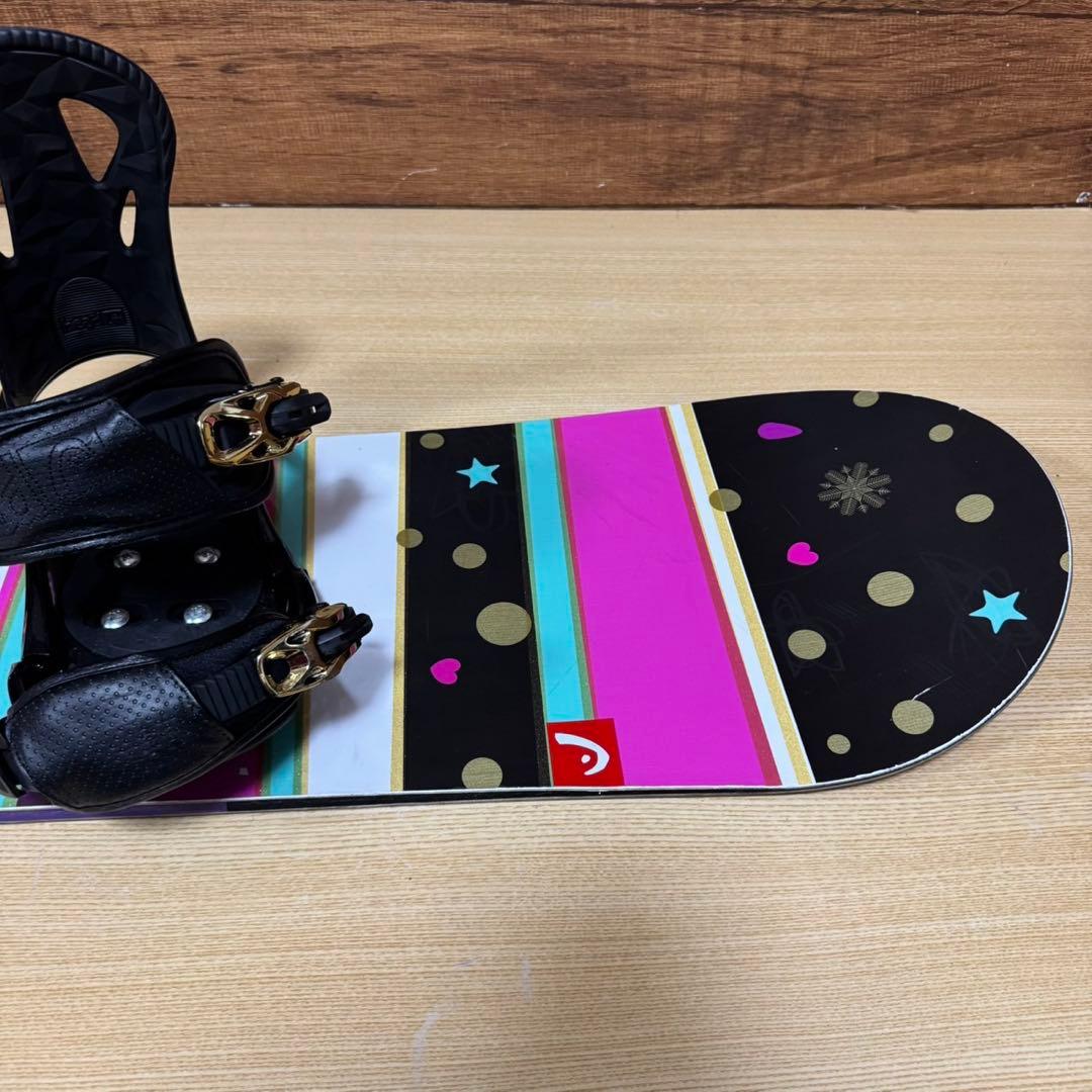 HEAD ヘッド　レディース　スノーボード　3点セット 142cm かわいい