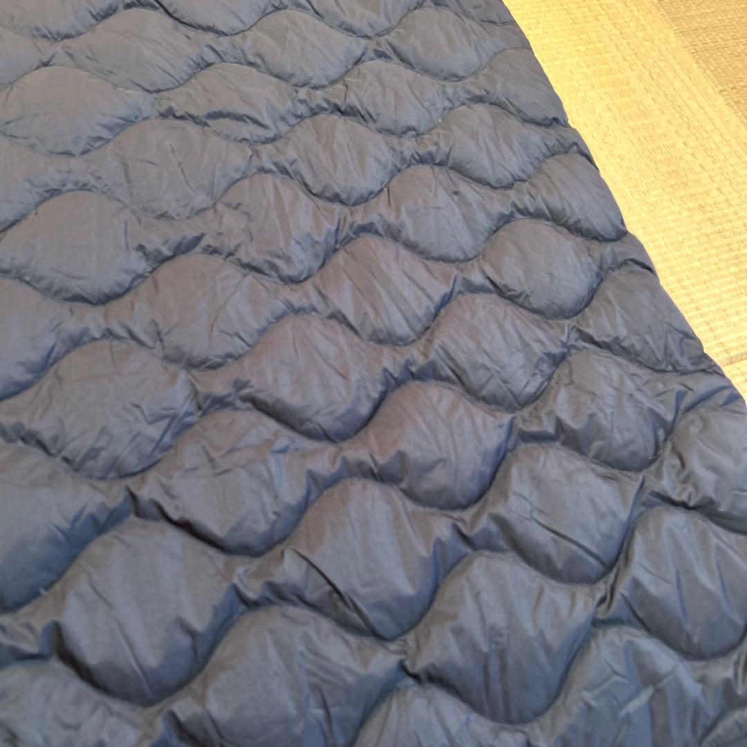 ユニクロ　ウルトラライトダウン　ロングベスト　ブラック　XL