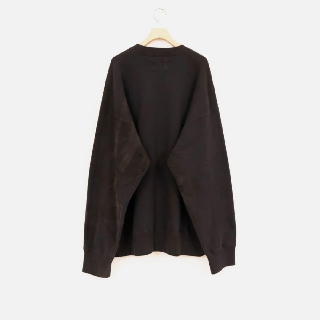 【carol購入】 OVERDYE BLEACH SWEAT LS stein