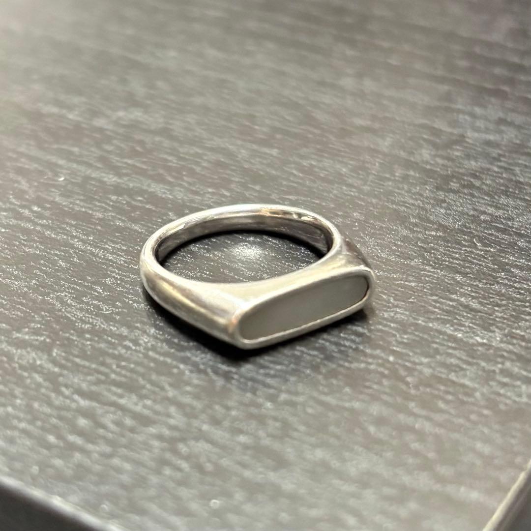 【箱付き最安値】トムウッド　マリオリング　ホワイトマザーオブパール　48