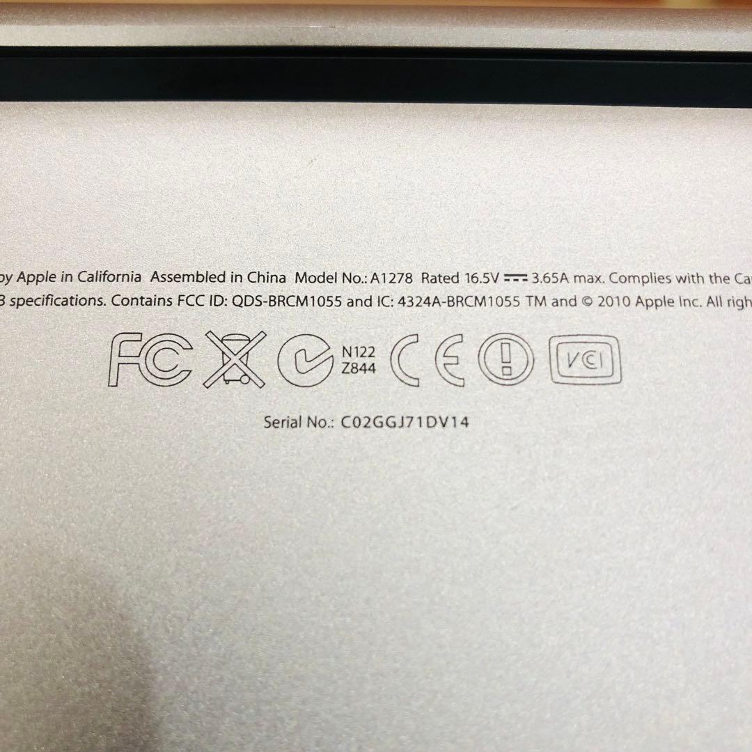 F1025⭐️Apple⭐️MacBook Pro A1278 2010年