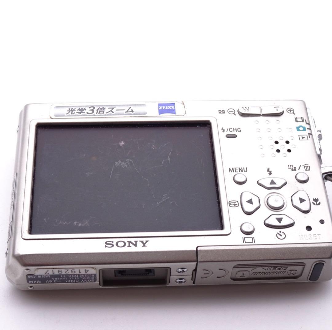 【動作確認済】 SONY Cyber-shot DSC-T1 オールドコンデジ