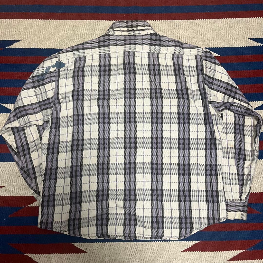 80s five brother ネルシャツ 好配色