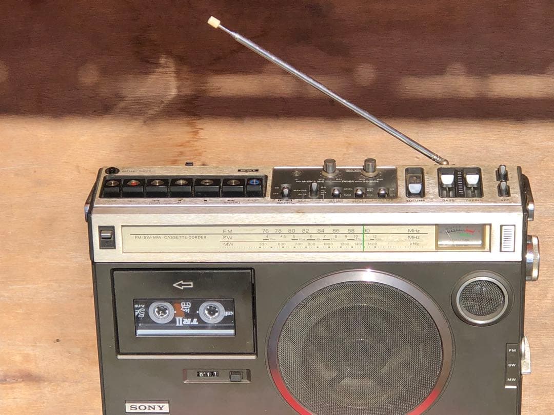 SONYソニー CF-1980 II ラジカセラジオ希少品