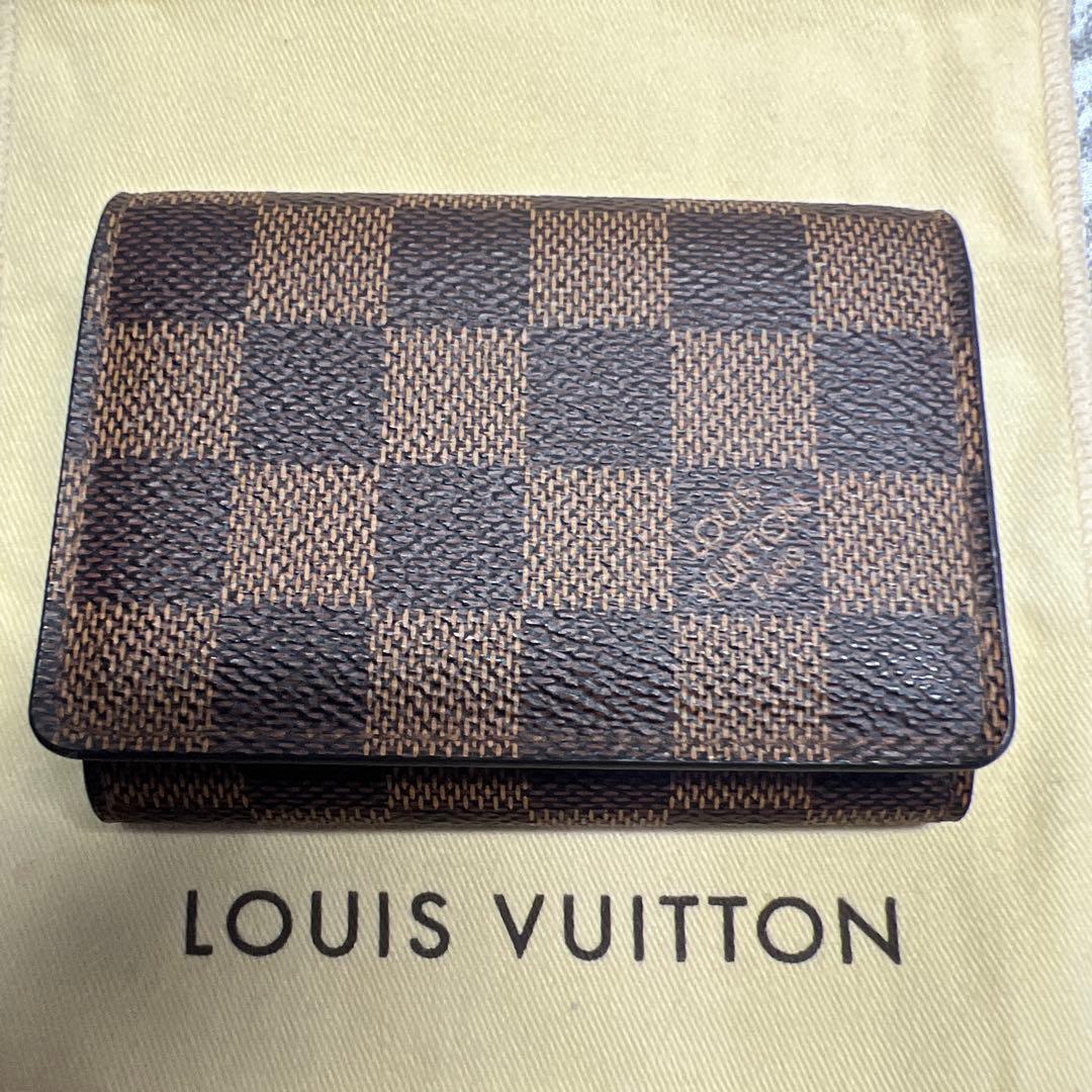 ハニマル 商品　　　ルイヴィトン ダミエ 名刺入れ カードケース【美品】
