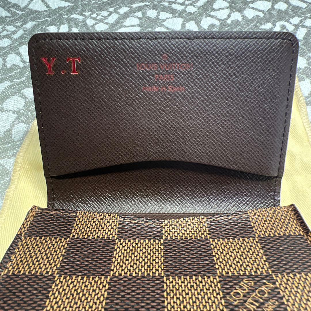 ハニマル 商品　　　ルイヴィトン ダミエ 名刺入れ カードケース【美品】