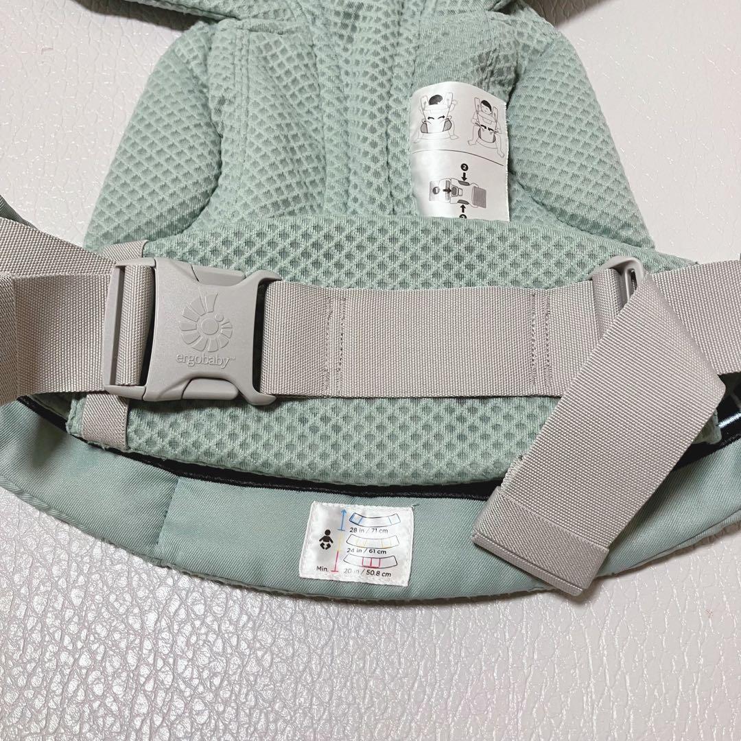 【限定品】　ergobaby オムニブリーズ　セージグリーン　エルゴ