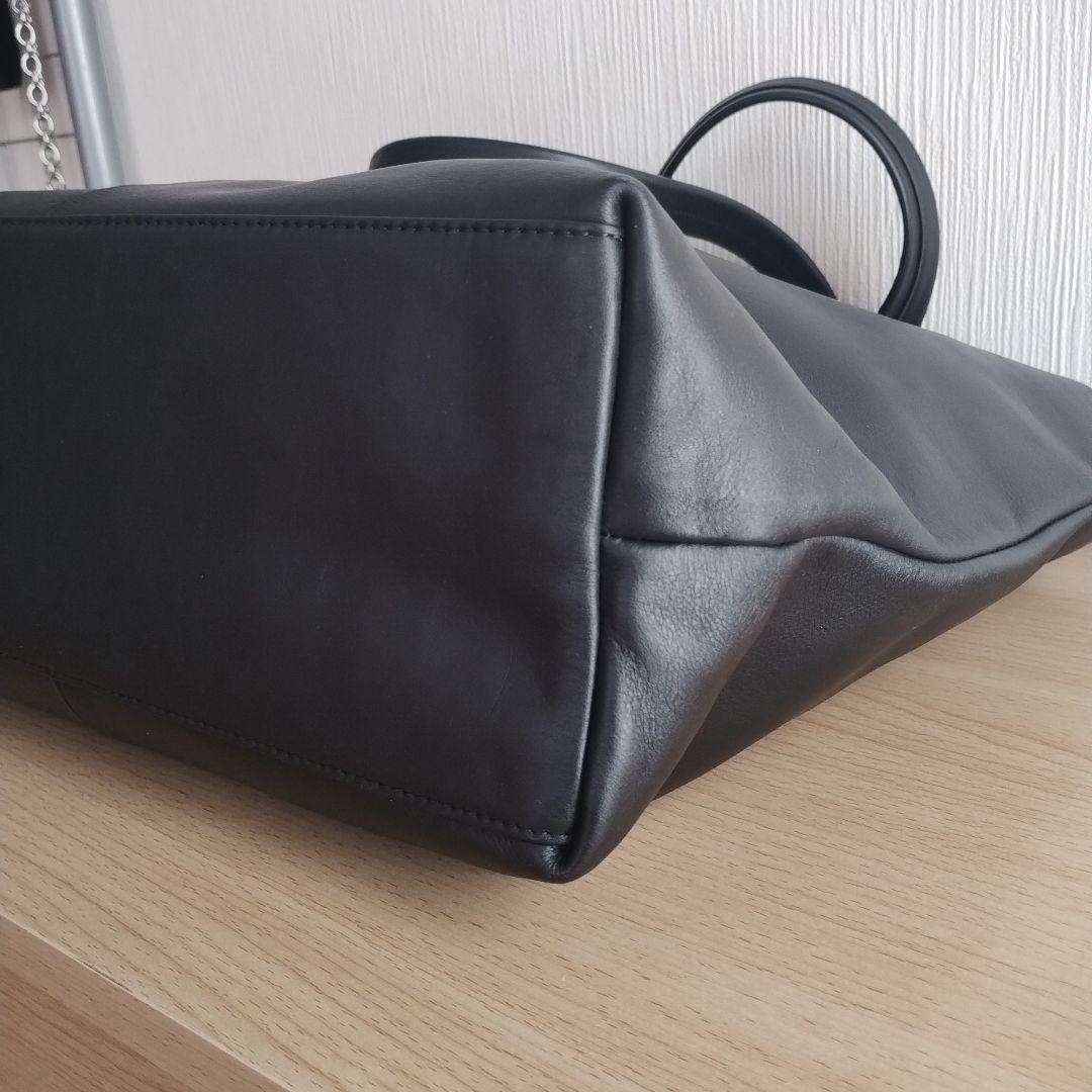 UNITED ARROWS ブラック トートバッグ