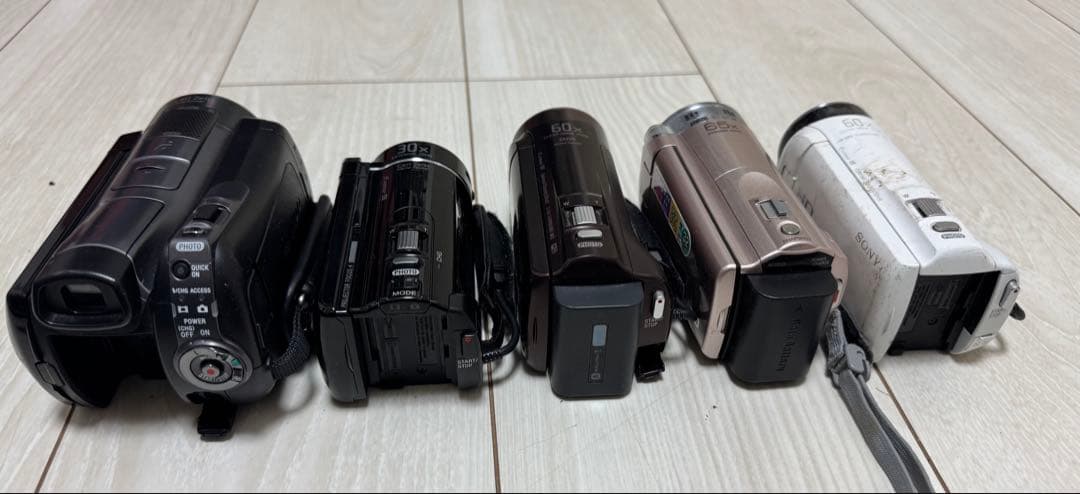 ビデオカメラ Sony JVC 5台 まとめ