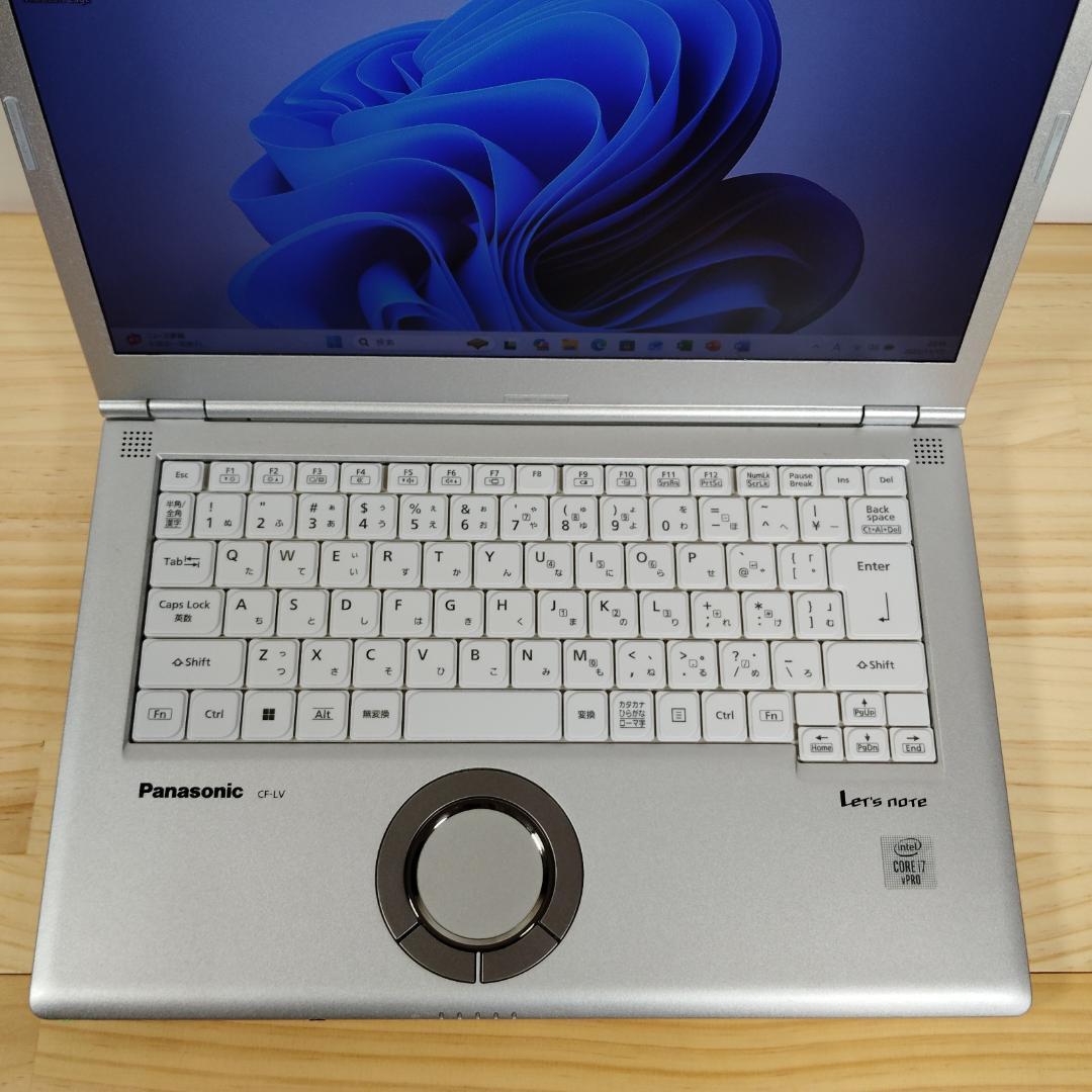 美品 爆速 Panasonic レッツノート LV9 i7搭載 16GB 256