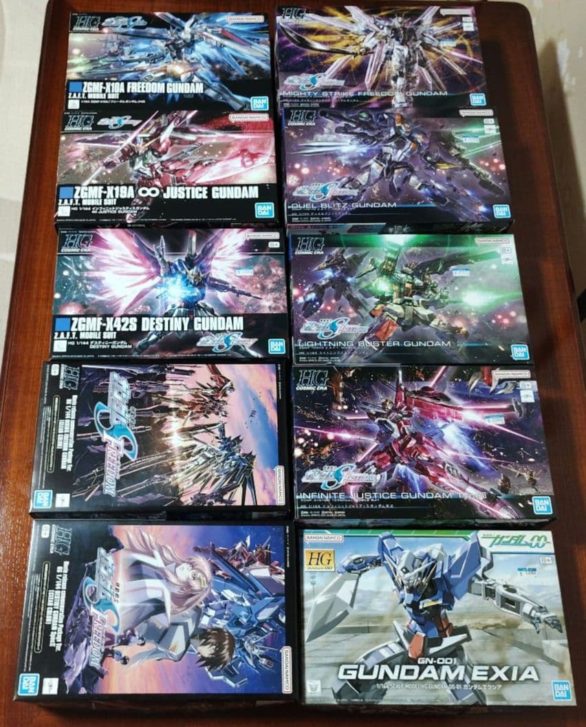 ガンプラ　まとめ売り　SEED　SEED　DESTINY FREEDOM