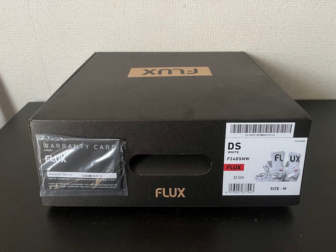 FLUX DS ホワイト Mサイズ ビンディング