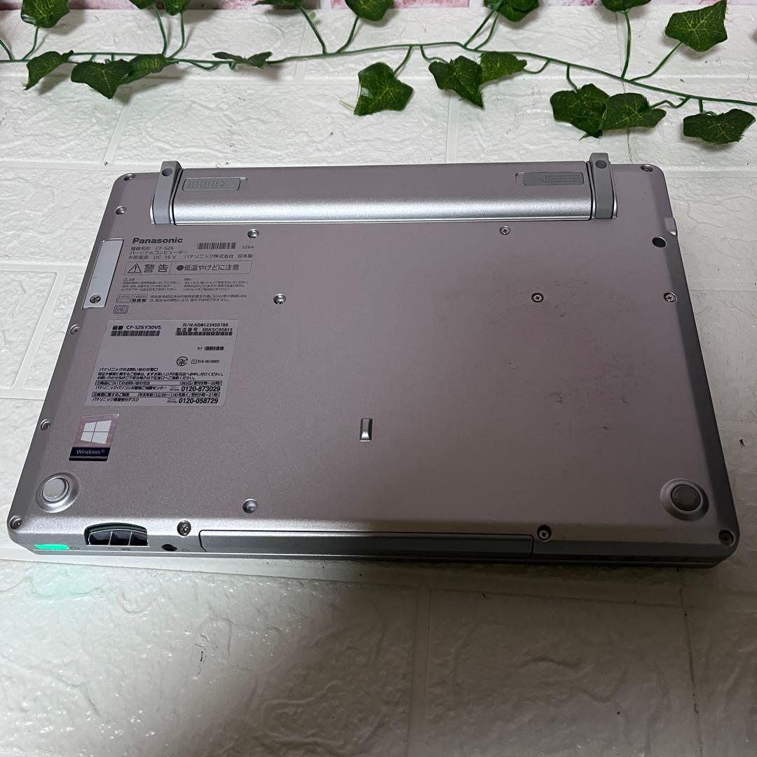 ★中古SSD256GB メモリ16GB★CF-SZ6Y カメラ ノートPC169