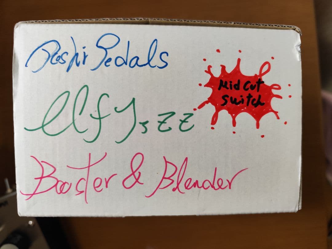 RoShi Pedals ELF ファZZ V2 カスタム