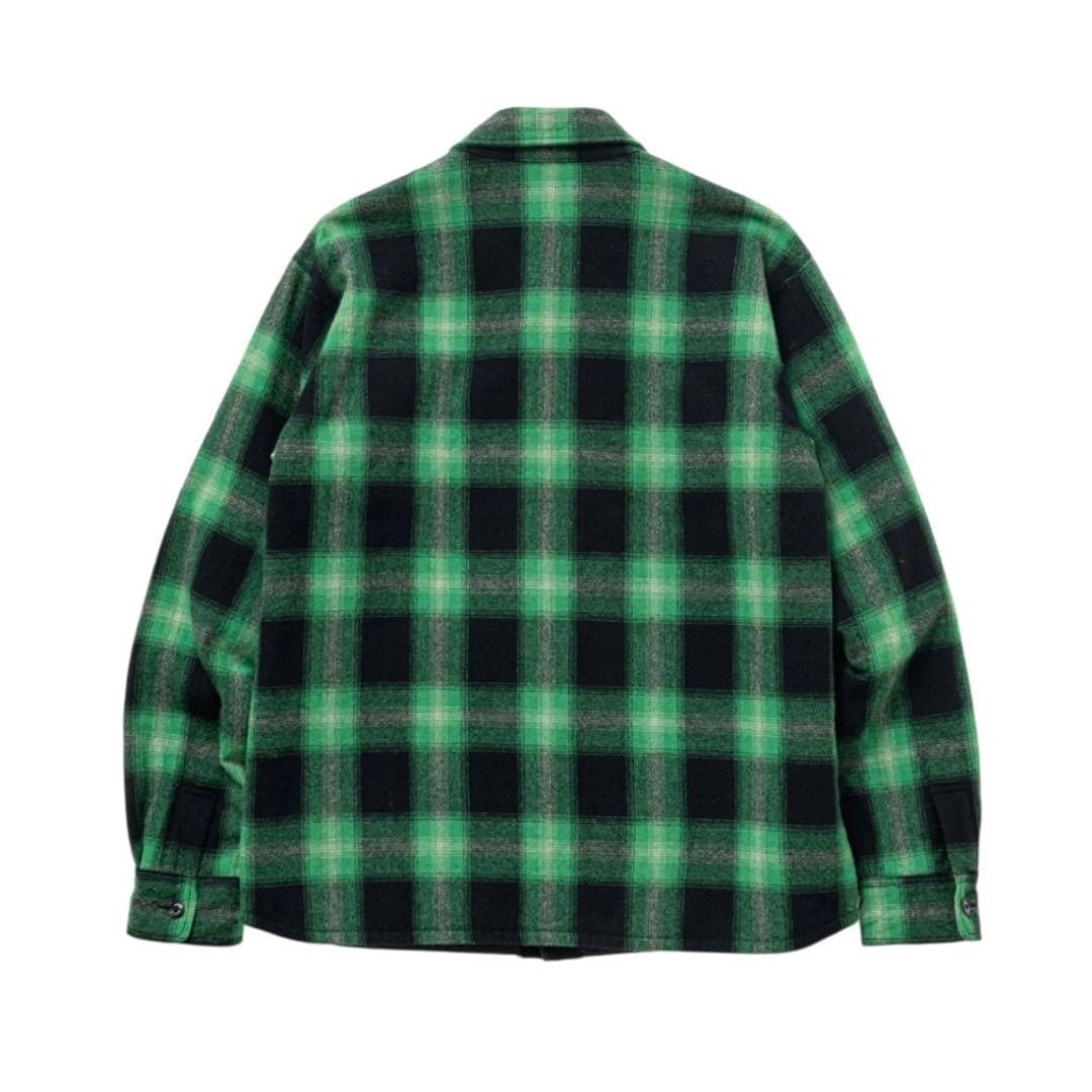 RATS WOOL CHECK SHIRT JKT Mサイズ