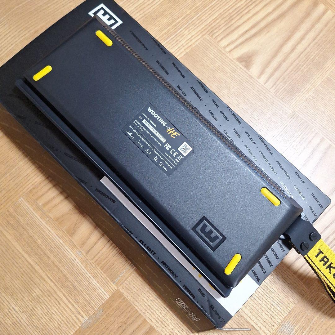 Wooting 60HE キーキャップ・スイッチ無し