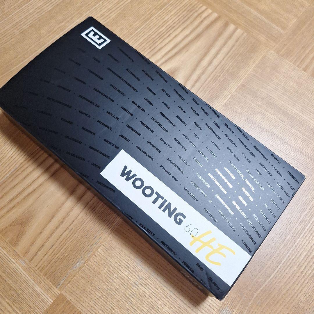 Wooting 60HE キーキャップ・スイッチ無し