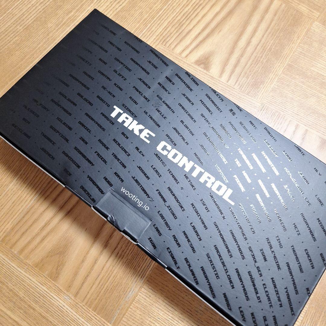 Wooting 60HE キーキャップ・スイッチ無し