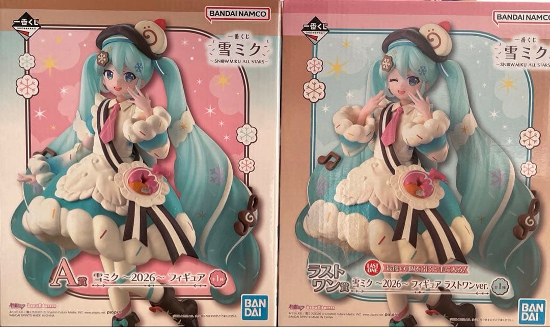 一番くじ 雪ミク フィギュア まとめ売り