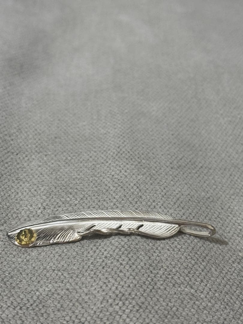 値下げ！新品　TADY&KING 特大SVフェザーK18イーグルメタル　右向き