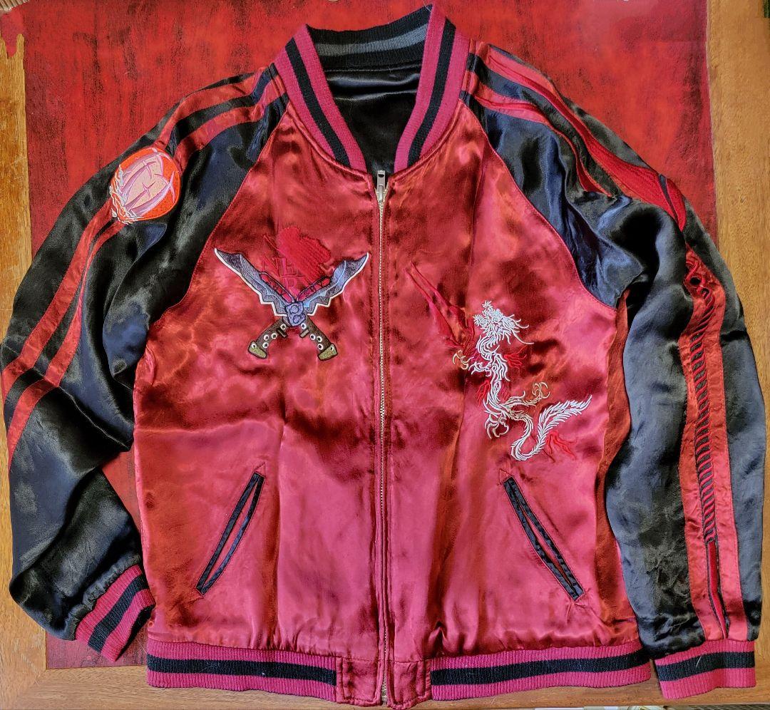 エヴァンゲリオン×錦　総刺繍リバーシブルスカジャン　Mサイズ