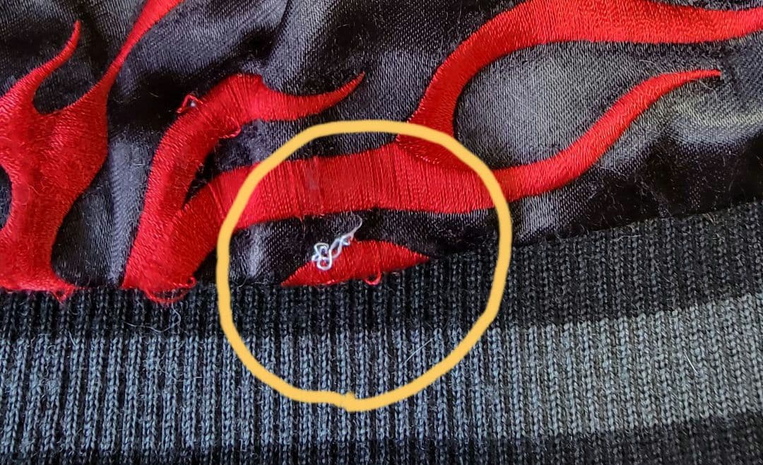 エヴァンゲリオン×錦　総刺繍リバーシブルスカジャン　Mサイズ