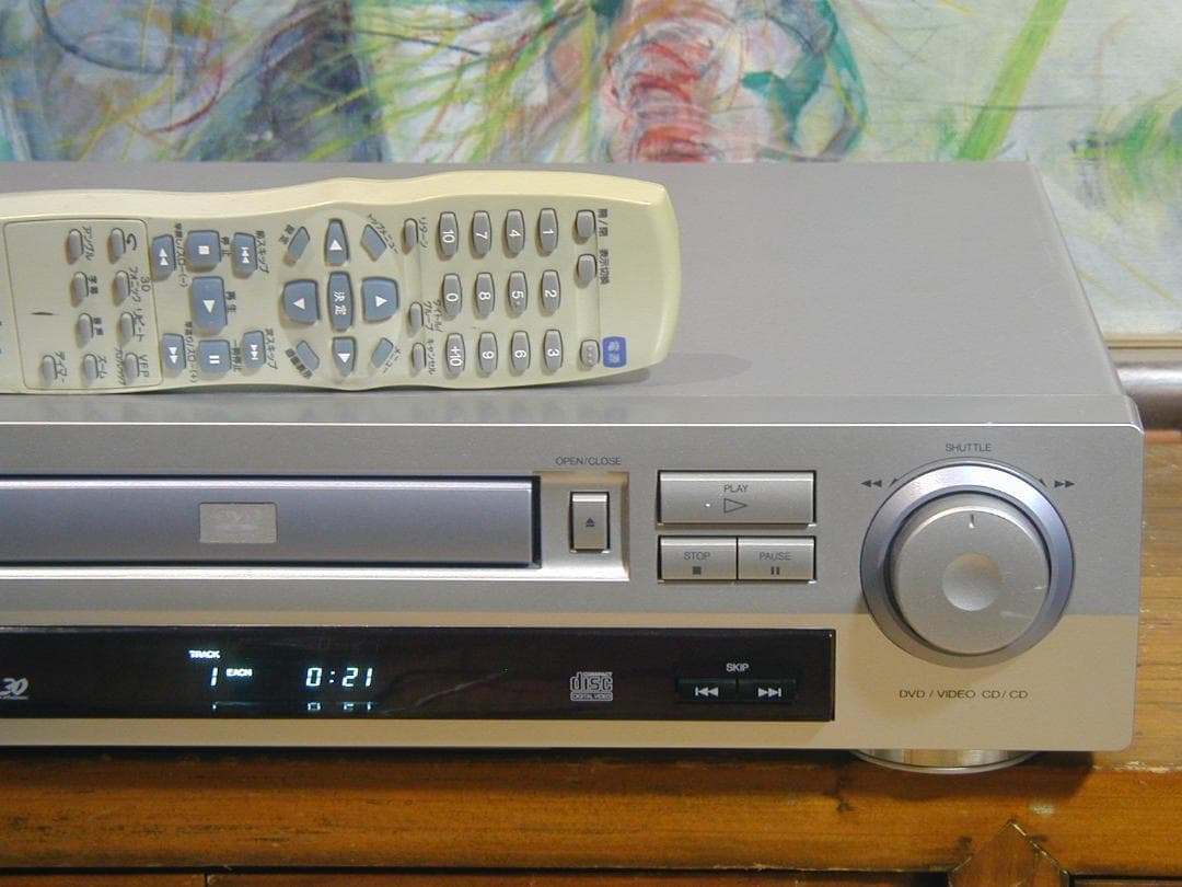 ★ビクター　XV-521 [DVD・CDプレーヤー]　当時47250　動作良好