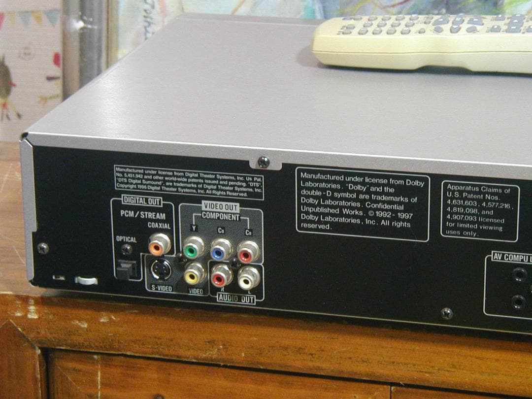 ★ビクター　XV-521 [DVD・CDプレーヤー]　当時47250　動作良好