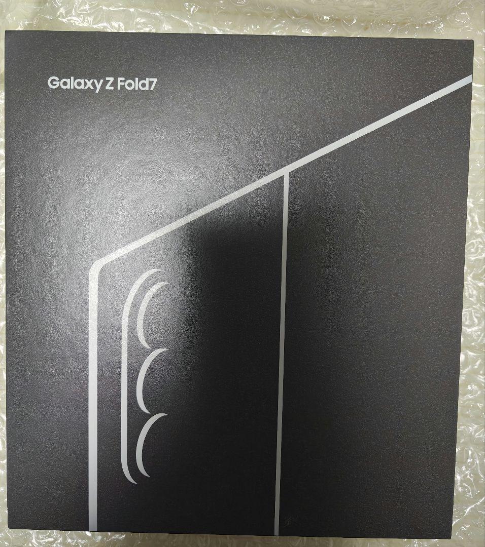 Samsung Galaxy Z Fold7 Blue Shadow 本体