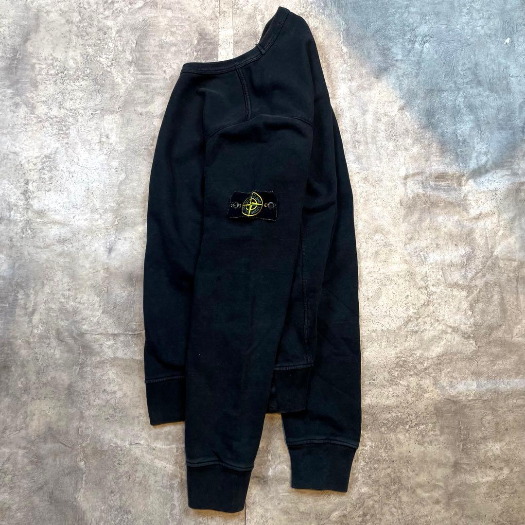 STONE  ストーンアイランド スウェット トレーナー ブラック