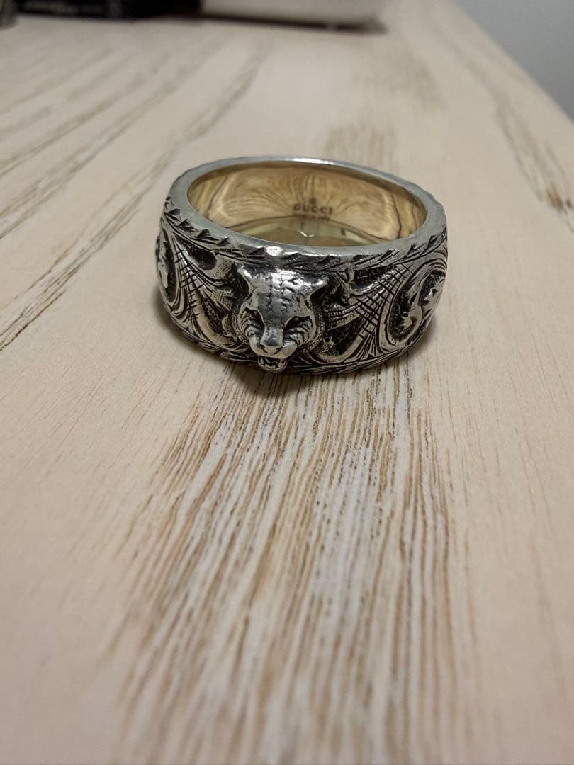 GUCCI シルバー キャットヘッド