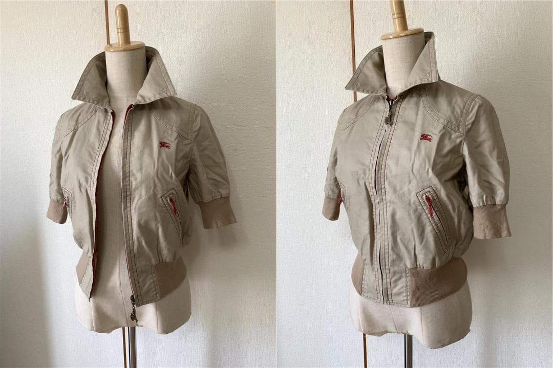 美品 BURBERRY LONDON☆レディースミリタリージャケット☆女性S~M