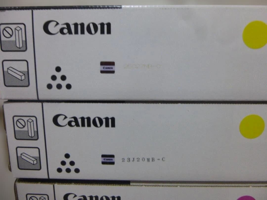 CANON・キヤノンカラーコピー機用純正未開封トナーNPG-71 8本セット