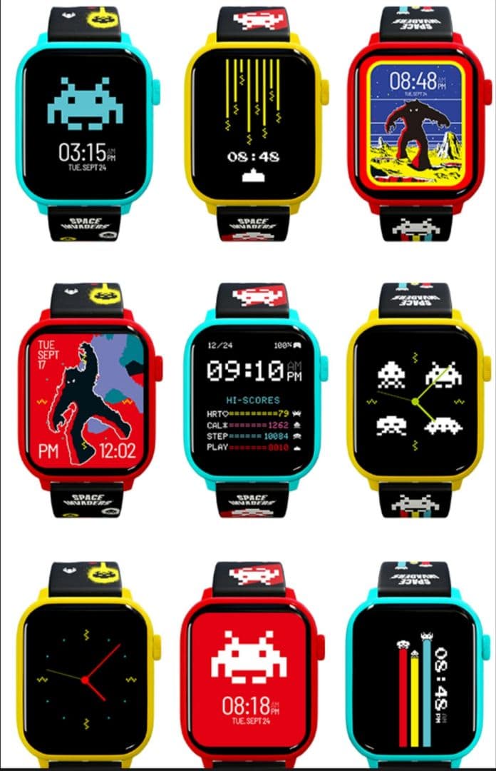 s*n様 Space Invaders　インベーダー　スマートウォッチ　時計　カ