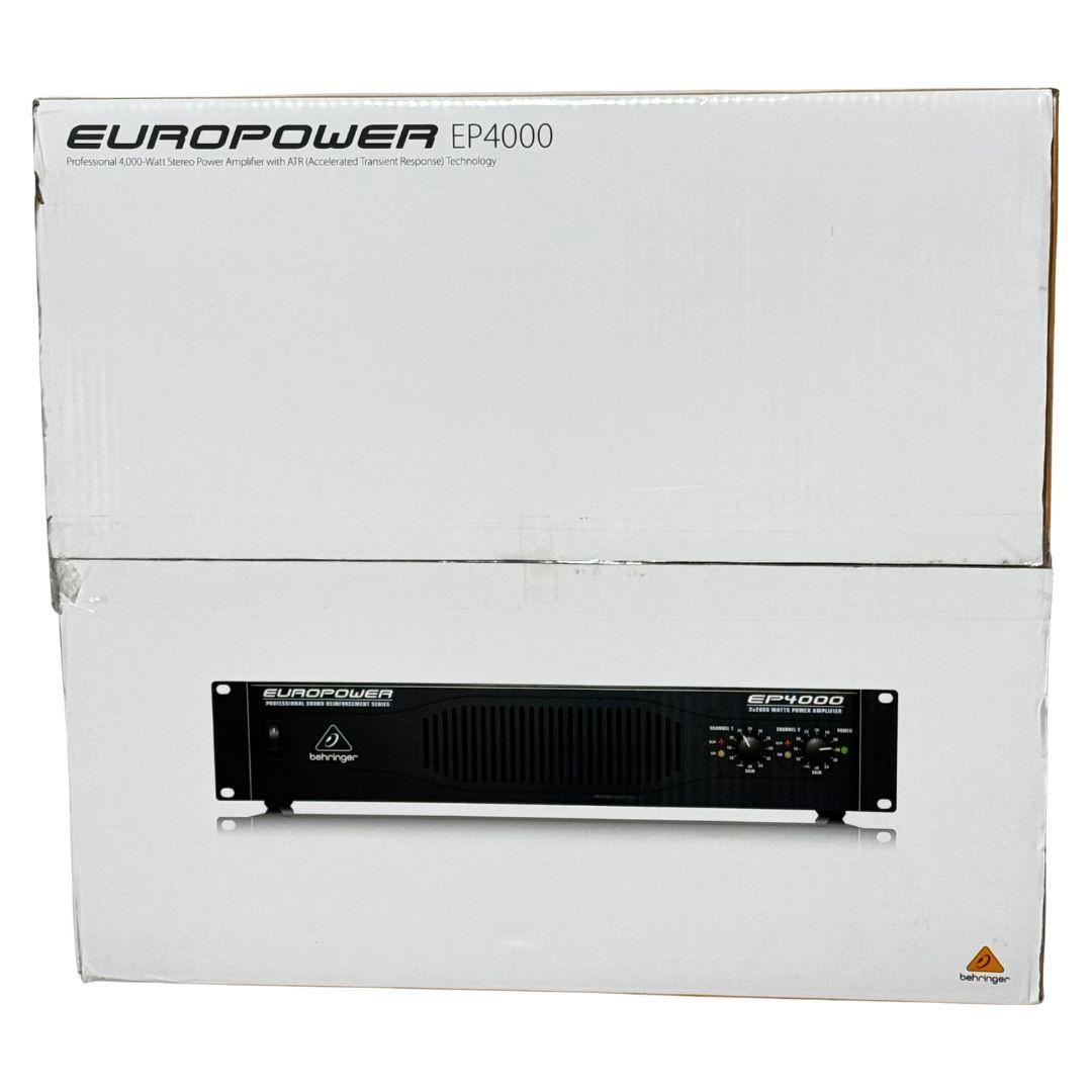 BEHRINGER べリンガー EP4000 EUROPOWER パワーアンプ
