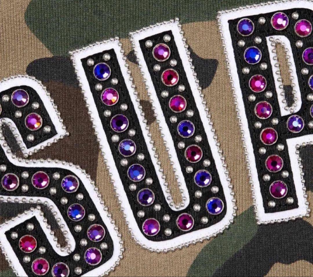 Supreme× B.B. Simon camo ジップパーカー