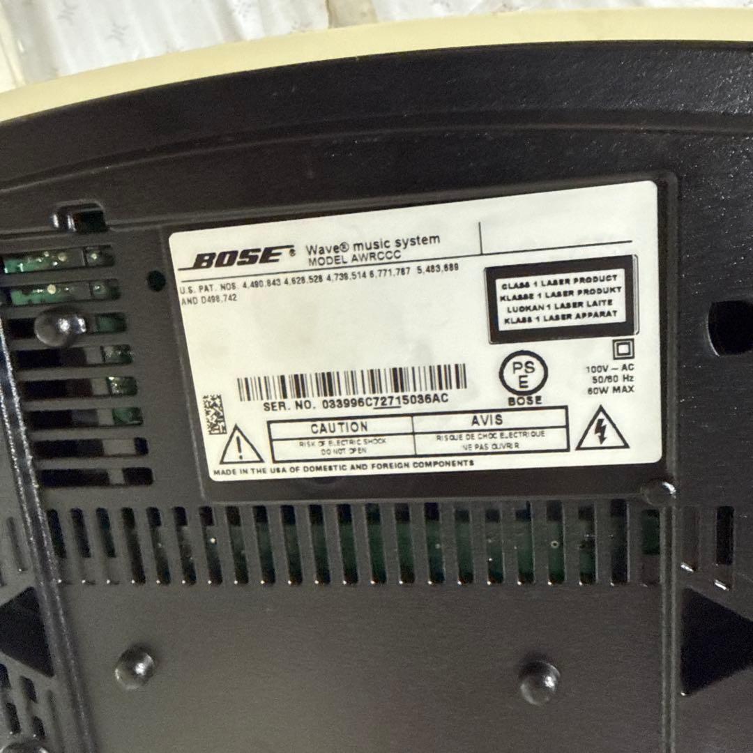 BOSE Wave Music System AWRCCC CDプレーヤー ②
