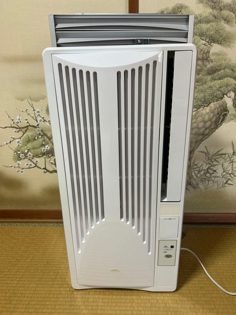 コイズミ 窓用エアコン ホワイト 冷房機能付き KAW-1692/W