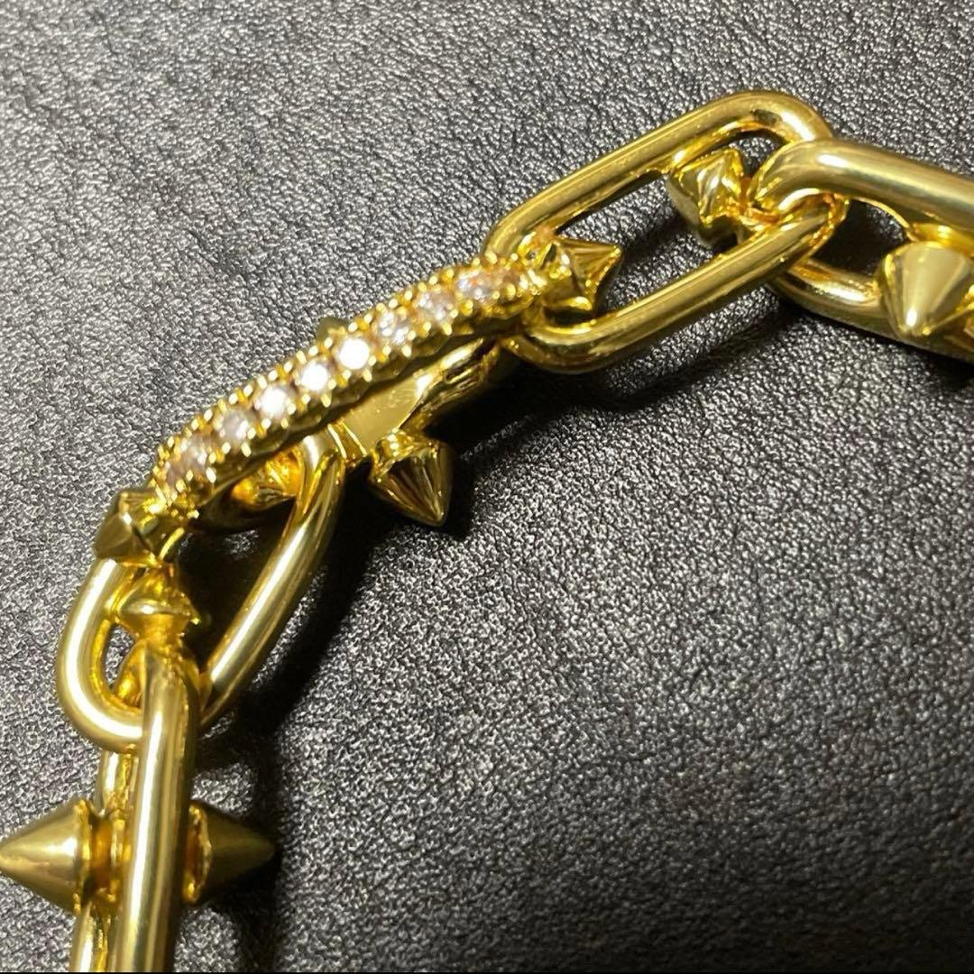 【し】★スパイクブレスレット　ゴールド　金/登坂広臣/OMI/着用/タイプ