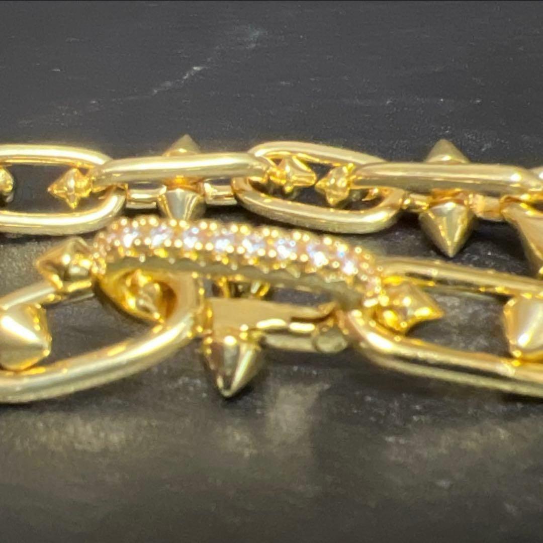 【し】★スパイクブレスレット　ゴールド　金/登坂広臣/OMI/着用/タイプ