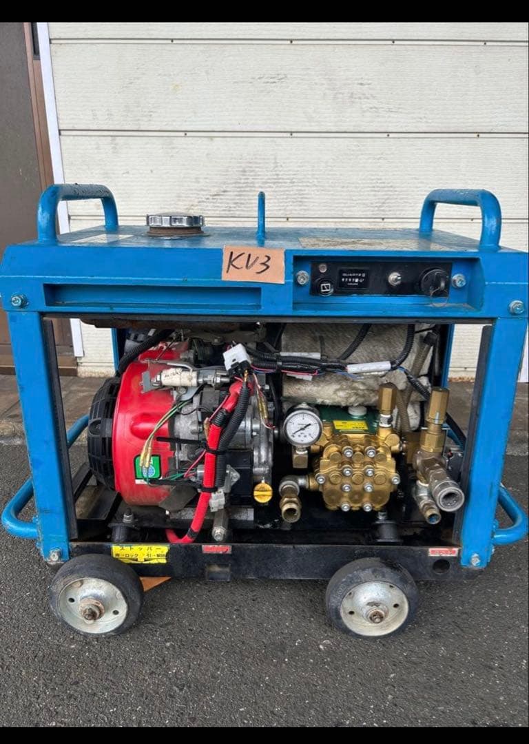 KV3 HPJ-5ESM高圧洗浄機防音ガン・高圧ホース・給排水ホースセット