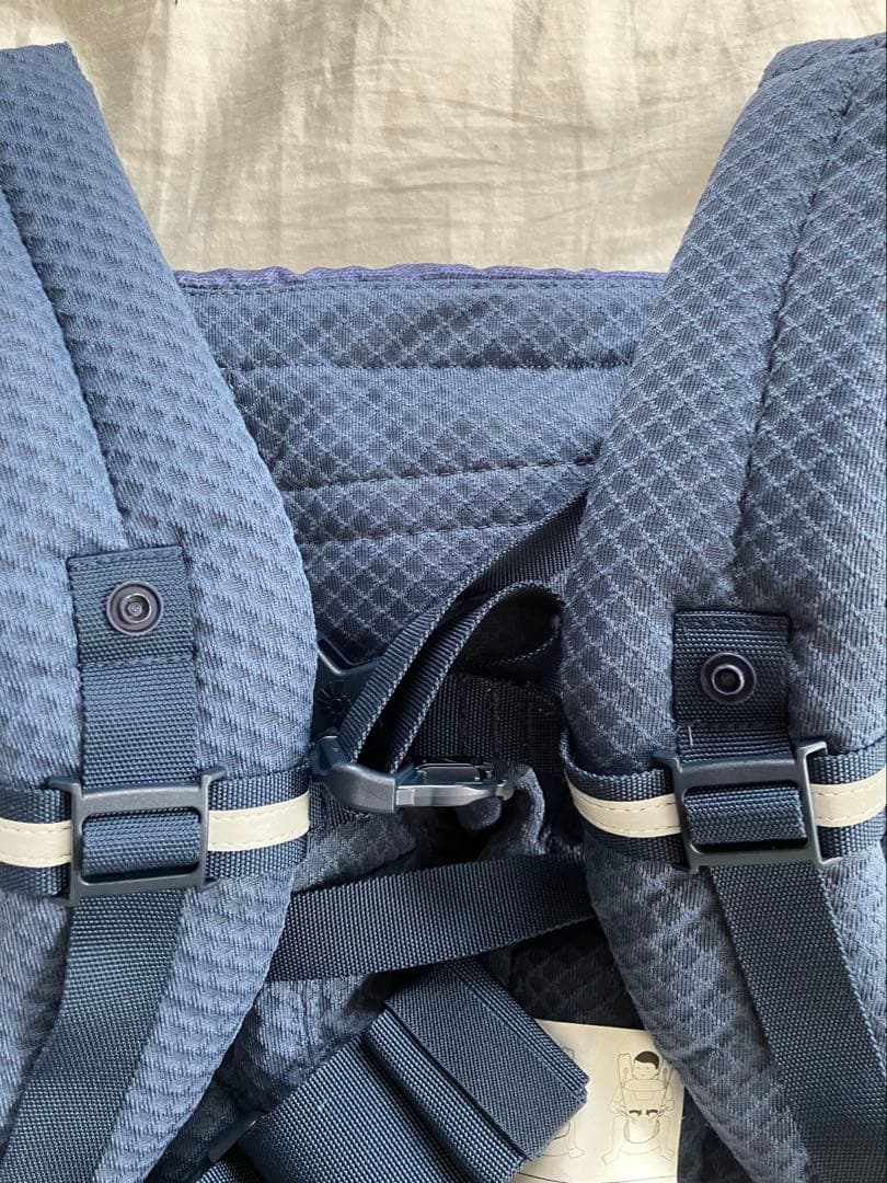 エルゴベビー　オムニブリーズ　抱っこ紐　ヘザードブルー