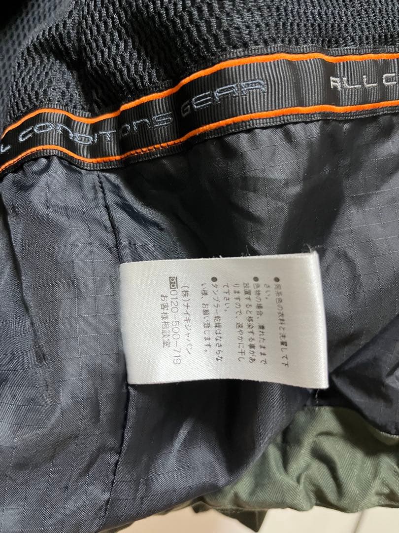 田*郎様 90s NIKE ACG ナイロンジャケット オリーブグリーン