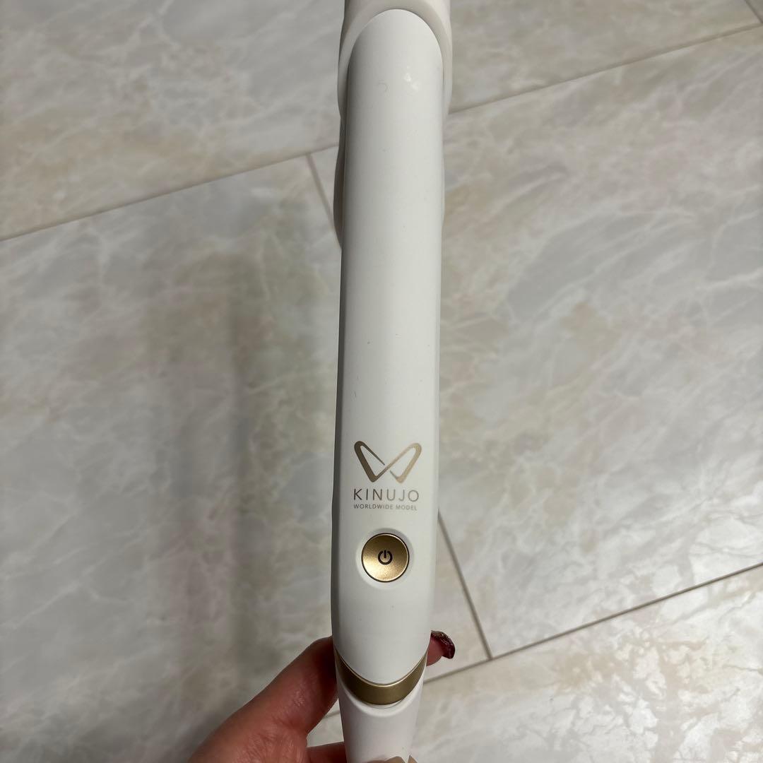 KINJUO ストレートヘアアイロン ホワイト 【箱無し】