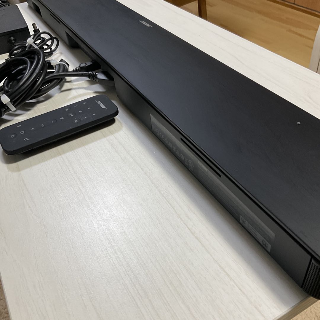 美品！使用頻度少ない上位機種ボーズサウンドバー500です。大変人気の商品お早めに