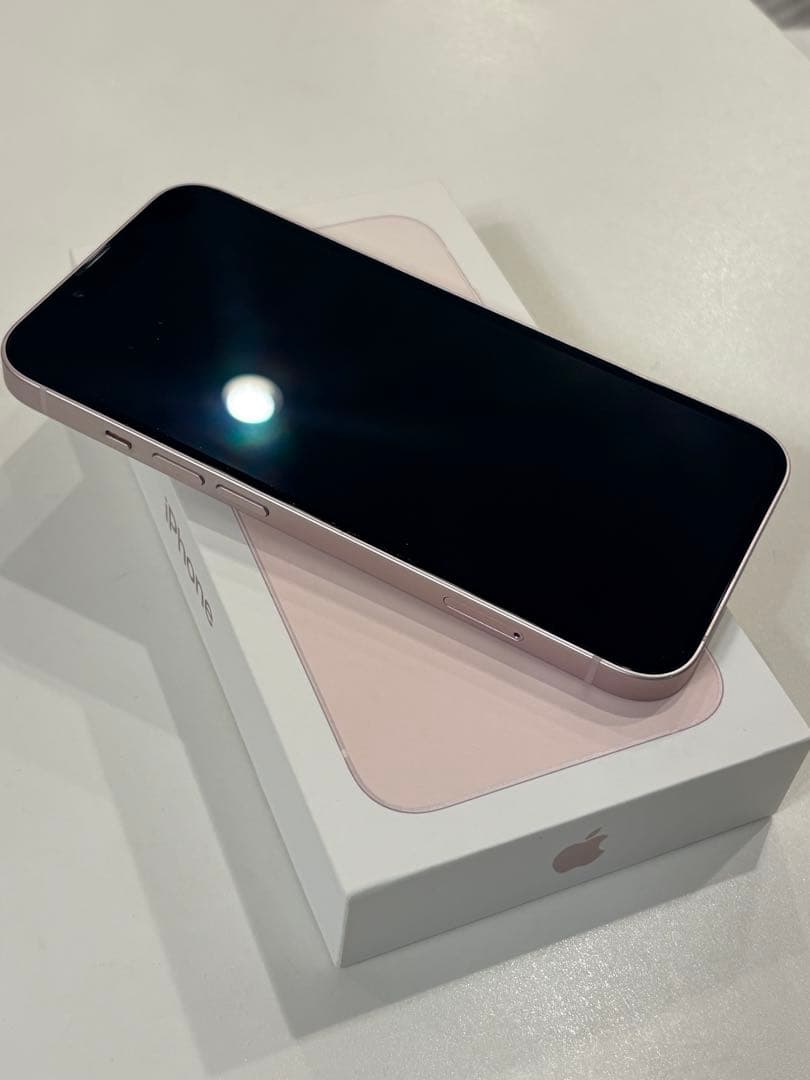 【美品】Apple iPhone 13 256GB ピンク本体SIMフリー　箱付