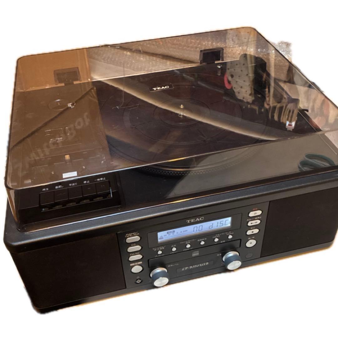 TEAC CDレコーダー ターンテーブル　LP-R550USB-B